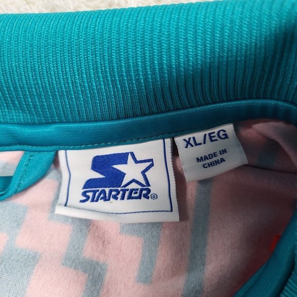 Starter Red Michael Strahan NFL Super Bowl LVII Embroidered Track Jacket Sz XL - Picture 14 of 14